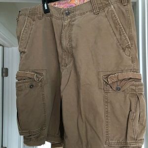 Hollister cargo shorts